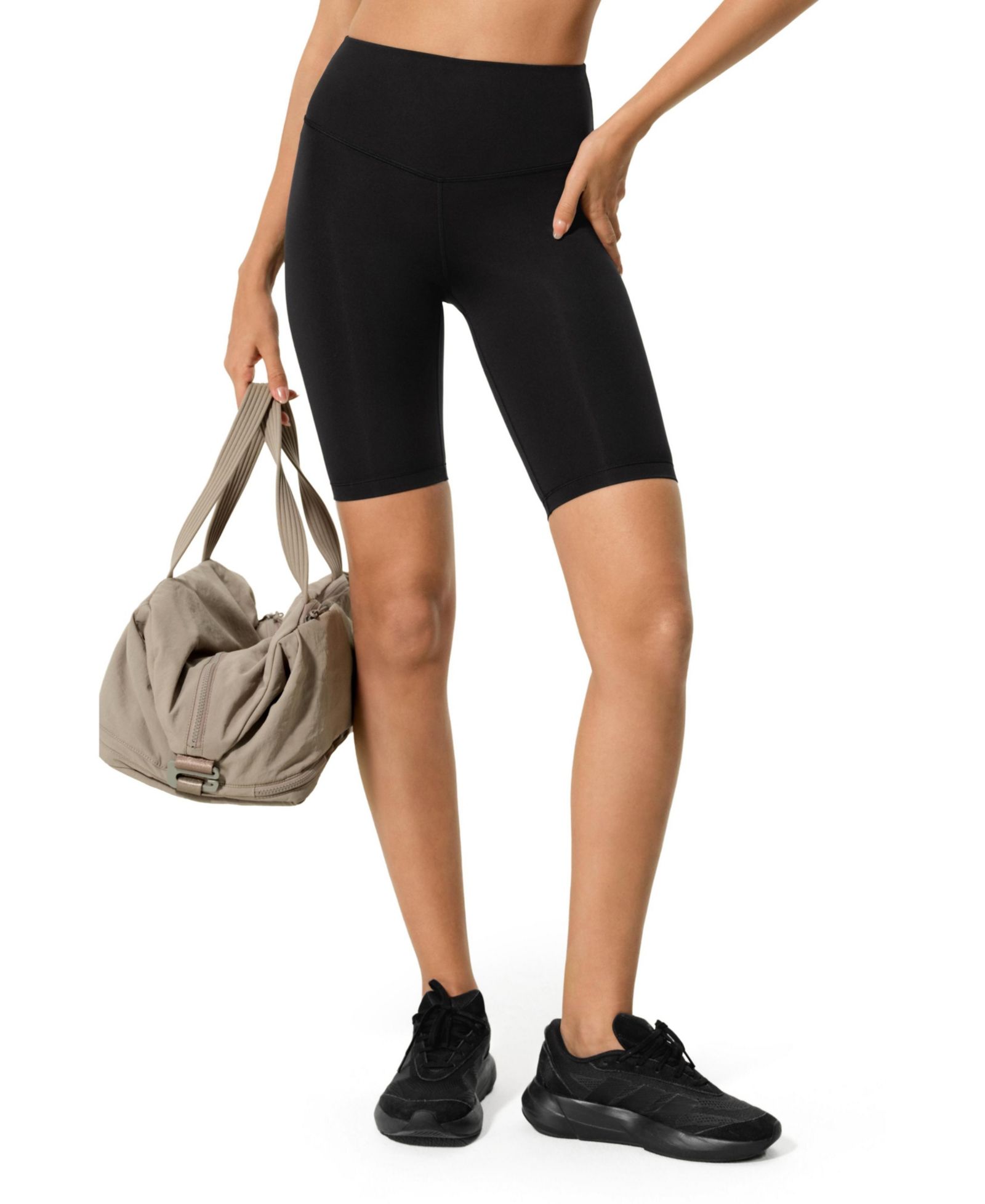 LILYSILK Womens Contour Second Skin Biker Shorts