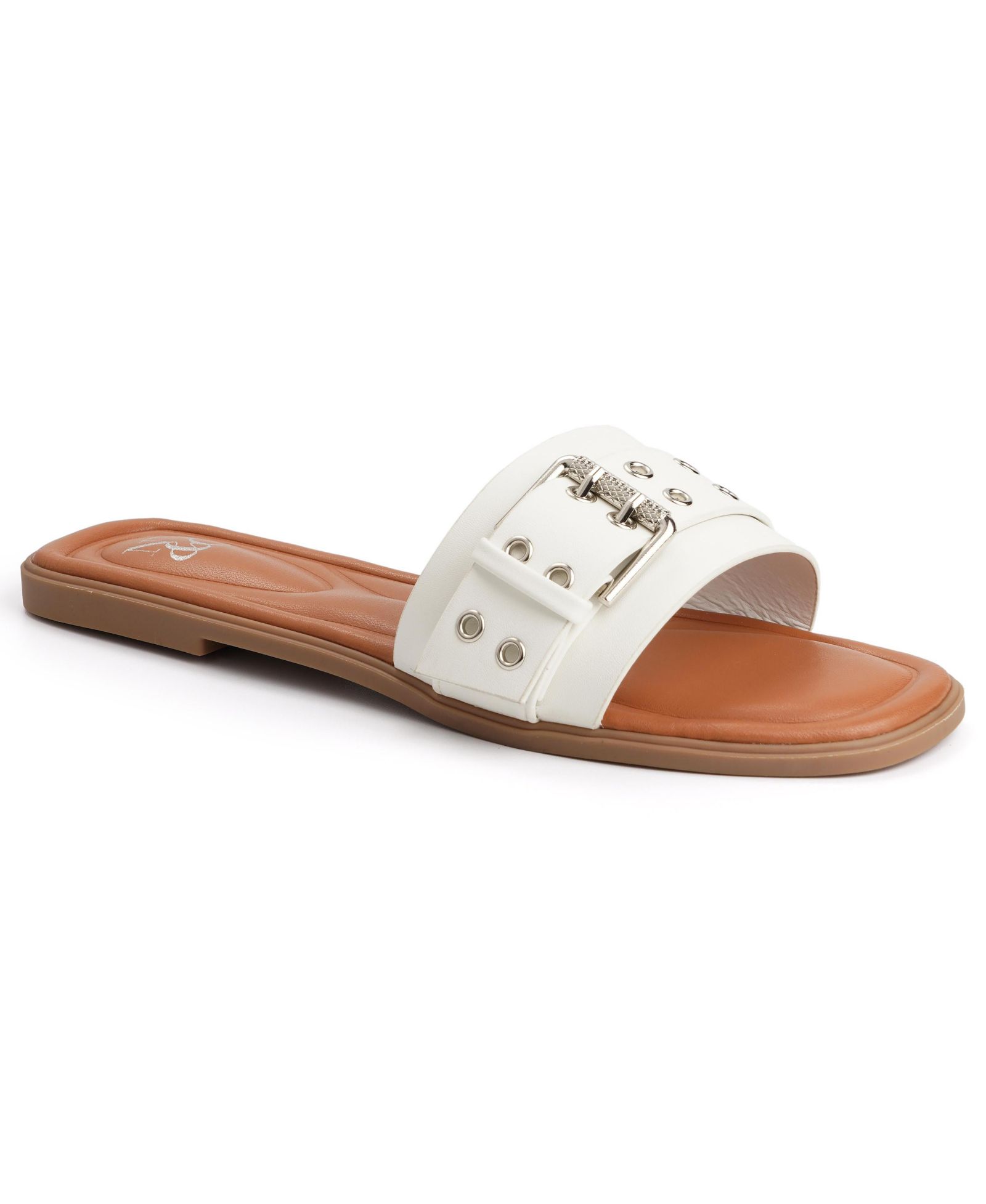 New York & Company Women's Rey Slides Sandals