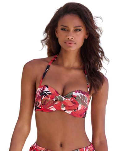 LASCANA Женский бикини-топ Tropical Print Bandeau