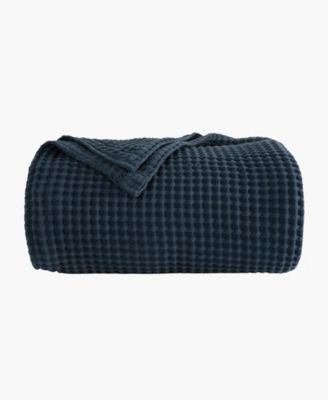 ienjoy Home Waffle Weave Cotton Blanket, Twin/Twin XL