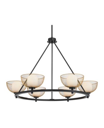 Possini Euro Design  Icaron 33 1/2"W 6-Light Large Chandelier