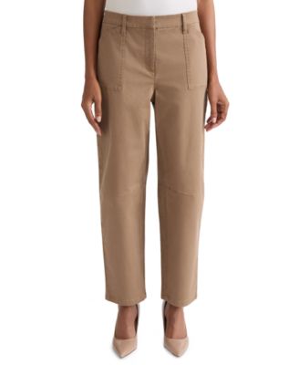 Женские джинсы Jones New York Mid-Rise Barrel-Leg Twill