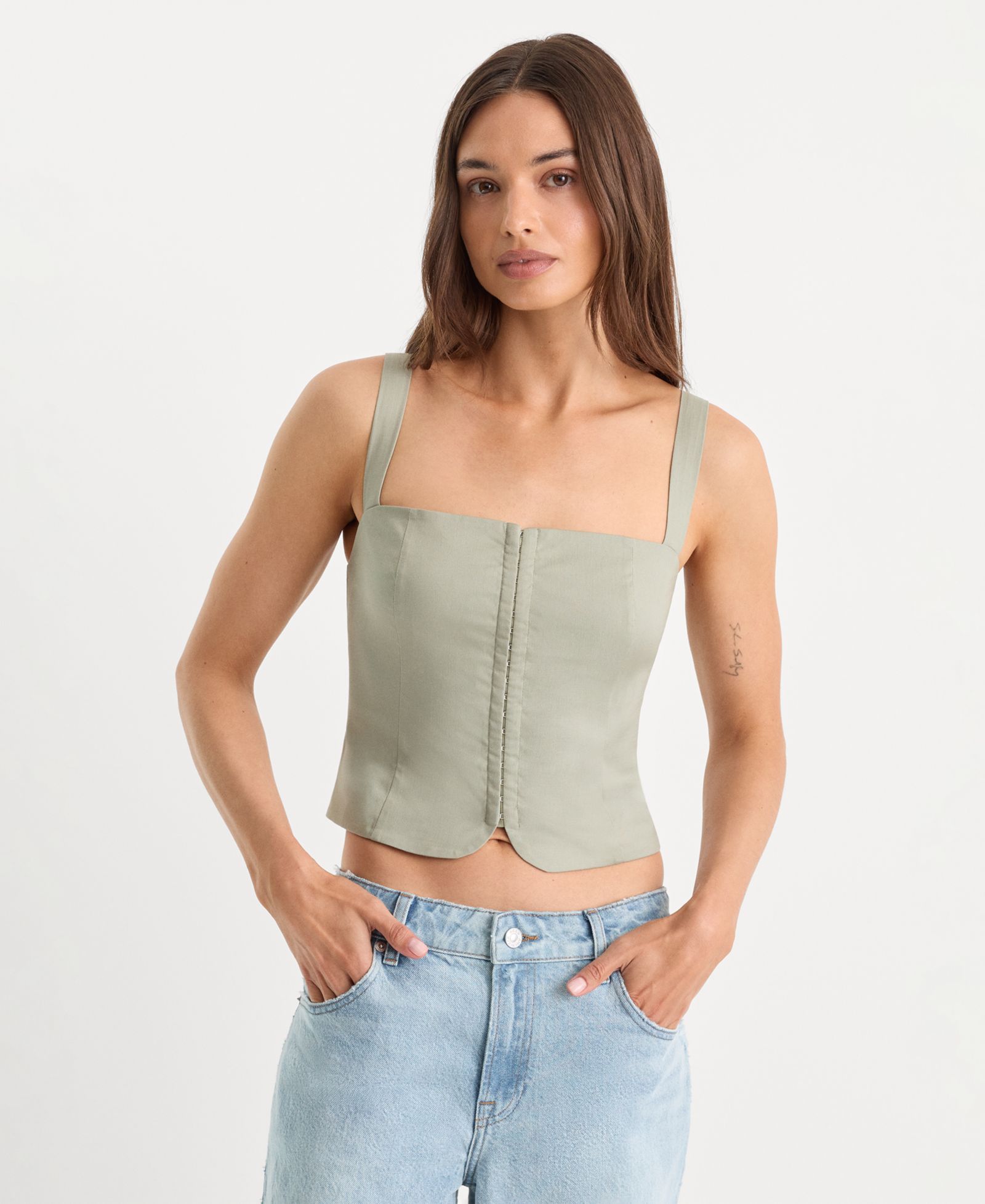 Женский топ Good American Blend Sleeveless