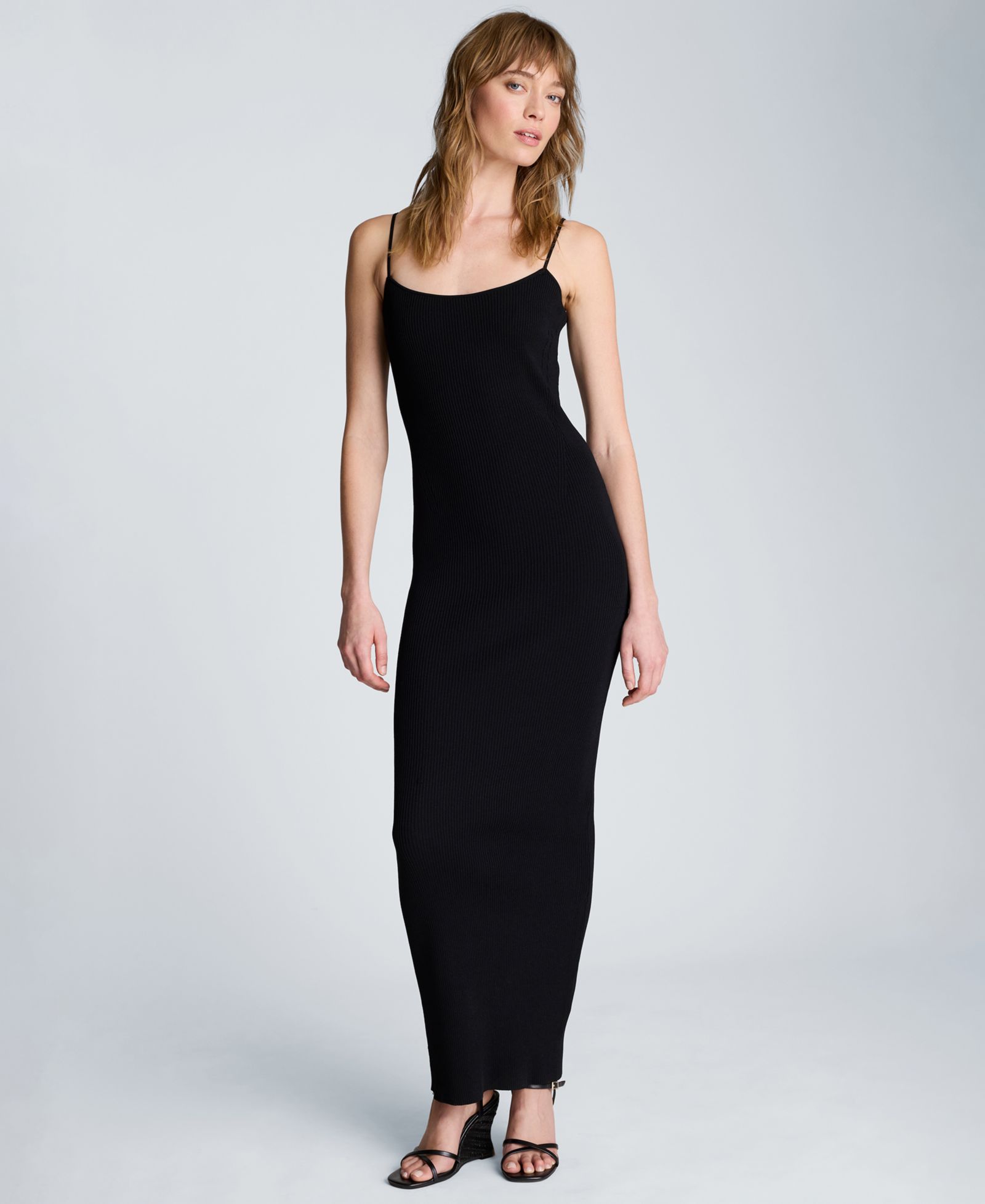 Женское трикотажное платье Kenneth Cole с вырезом лодочкой