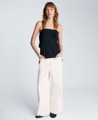 Женский топ Kenneth Cole Tassel Detail Sleeveless Cami