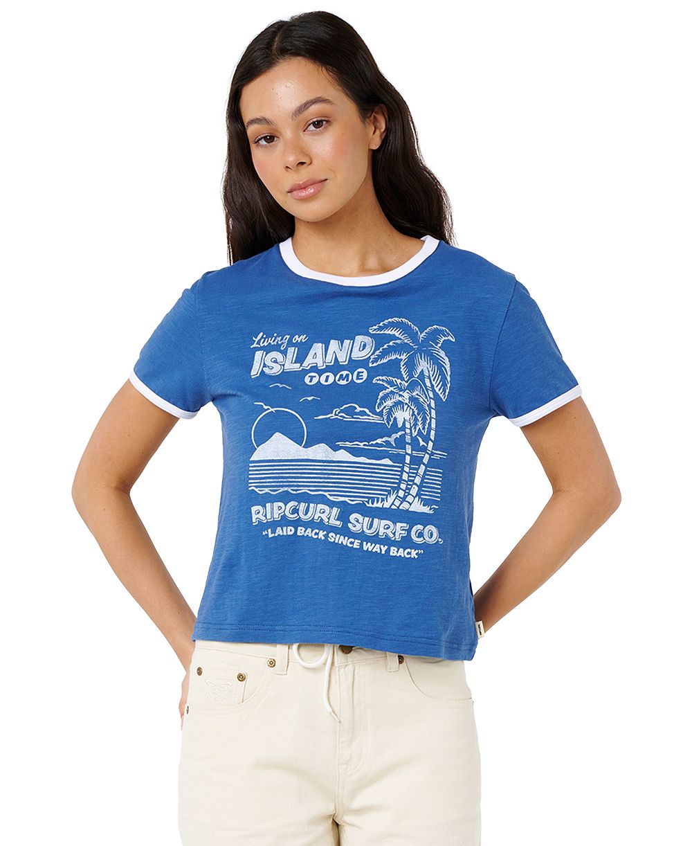 Футболка Rip Curl Women's Island Time Slub-Graphic