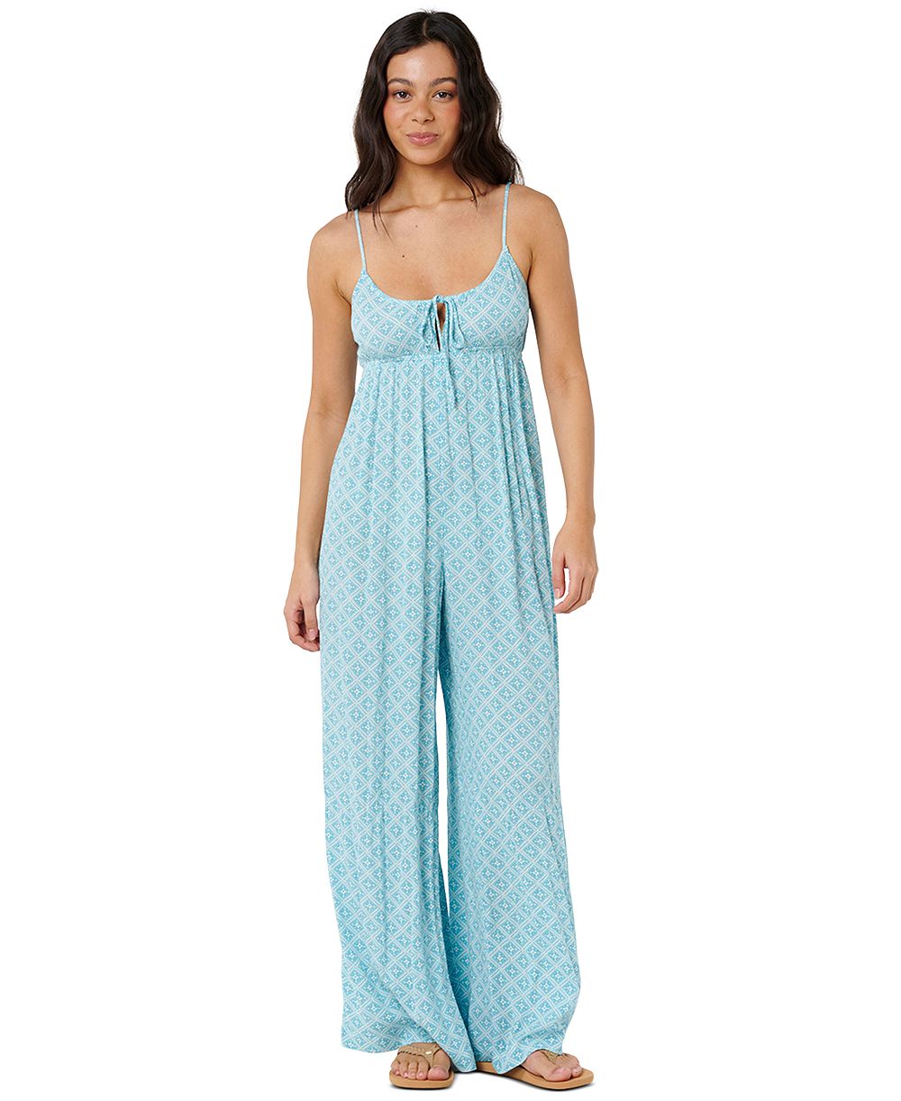 Женский комбинезон Rip Curl Women's Half Moon Bay Tile Print High Rise