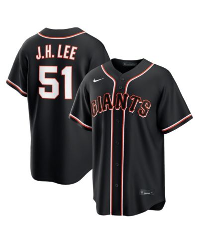 Nike Men's Jung Hoo Lee Black San Francisco Giants 2026 Replica Fashion Jersey