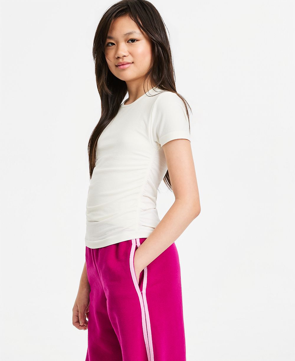 Топ Epic Threads Girls' Short-Sleeve Side-Cinch