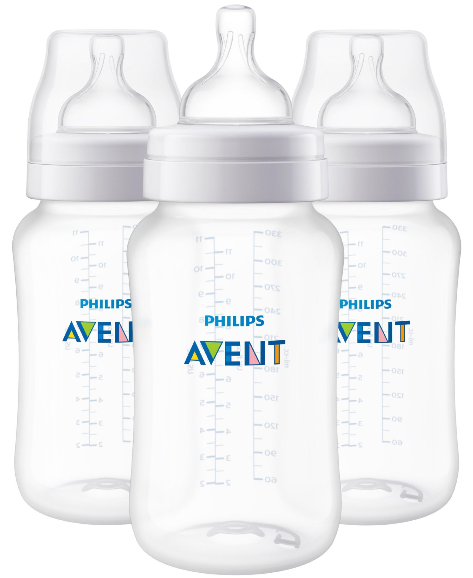 Avent Baby Philips Anti-Colic Baby Bottles 3pk, 11oz