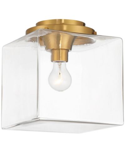 Современный потолочный светильник Possini Euro Design Lausanne Burnished Brass
