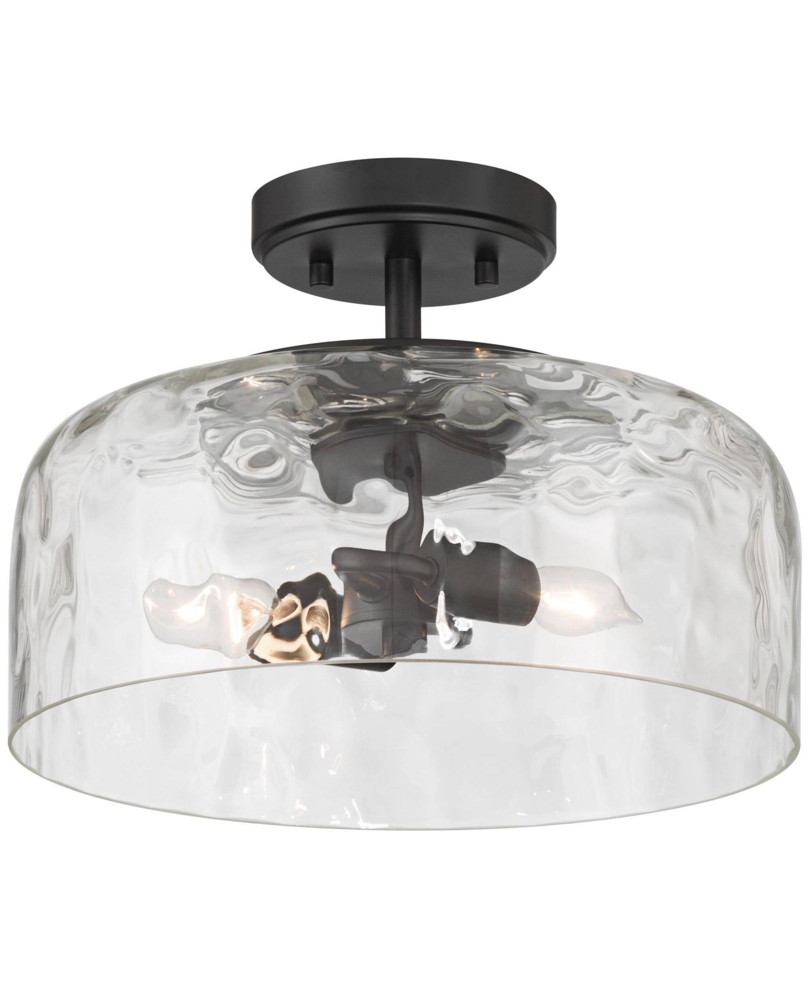Possini Euro Design  Luther  Water Glass 2-Light Ceiling Light
