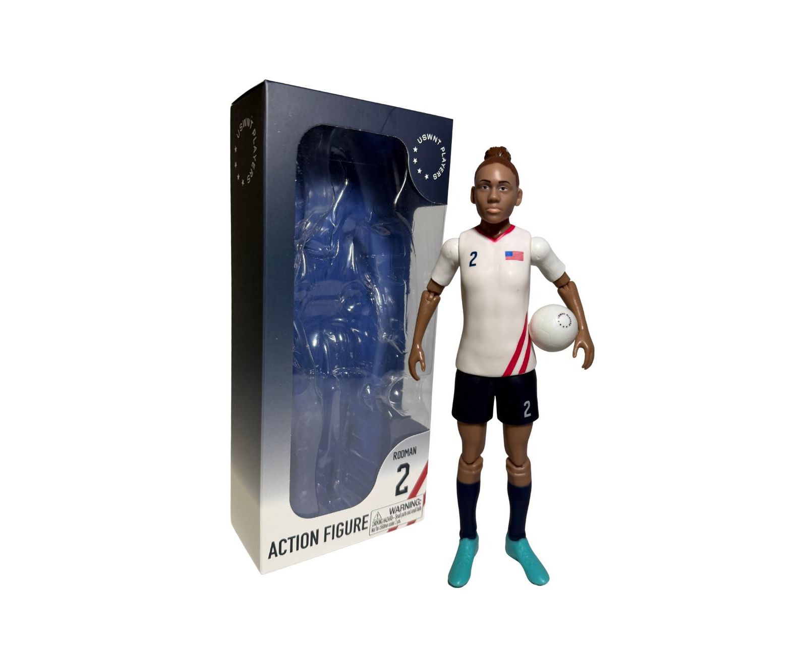 Суставная фигурка Banbo Toys Тринити Родман, официальная лицензия USWNT, 8", для детей от 14 лет