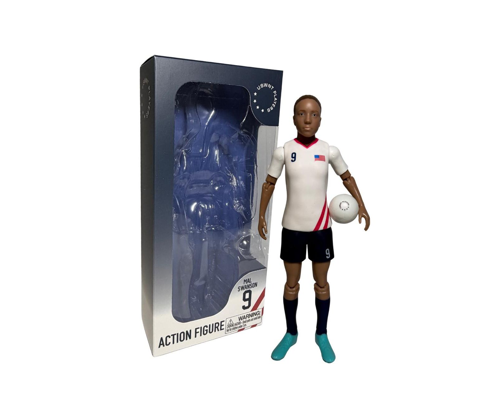 Banbo Toys фигурка Mallory Swanson USWNT 10 точек articulation 8", 2 шт, от 14 лет