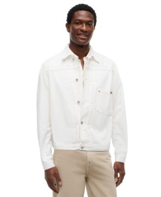 Tommy Hilfiger Men's Garment Dyed Denim Trucker Jacket