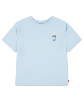 Футболка Levi's Girls' Boba Oversized Short-Sleeve