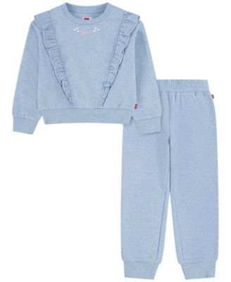 Levi's Детский комплект из свитшота с круглым вырезом и джоггеров, 2-piece set