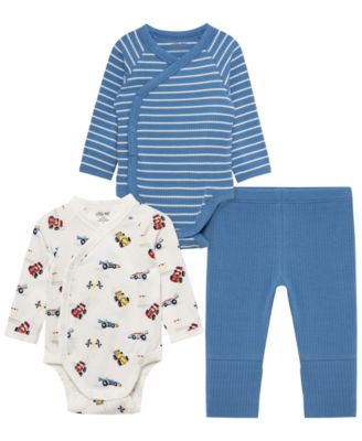 Комплект из боди и брюк Little Me Baby Boys' Grand Prix Cars Long-Sleeve 3-Piece Set