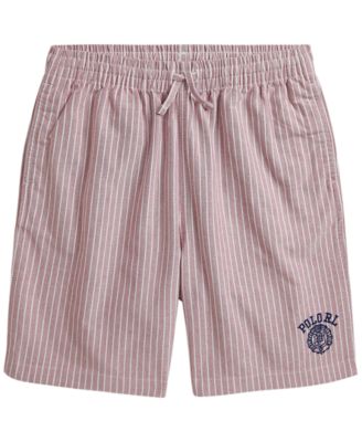 Polo Ralph Lauren Мальчики 8-20 Big Fit Striped Cotton Oxford Shorts