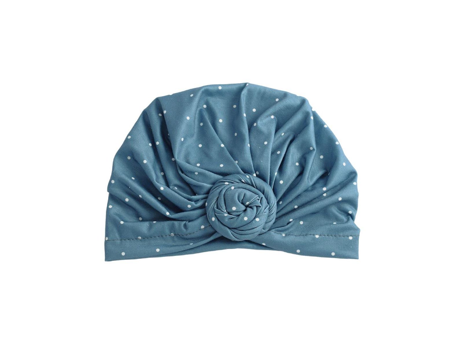 Headbands of Hope Женский тюрбан Luxe Bamboo Hope Dark Jade Polka Dot