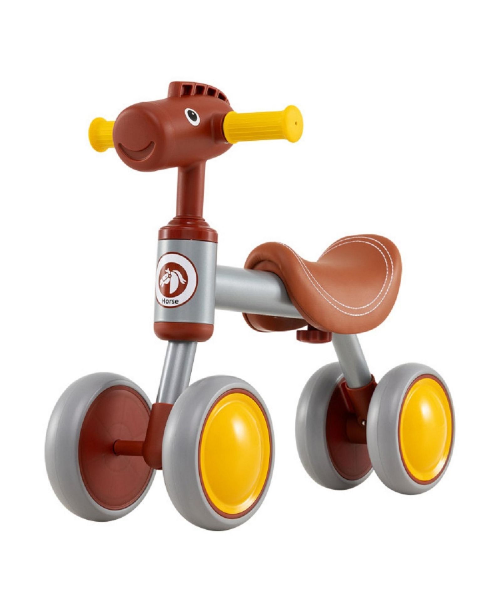 Детский беговел Slickblue Baby Balance Bike 4-Wheel