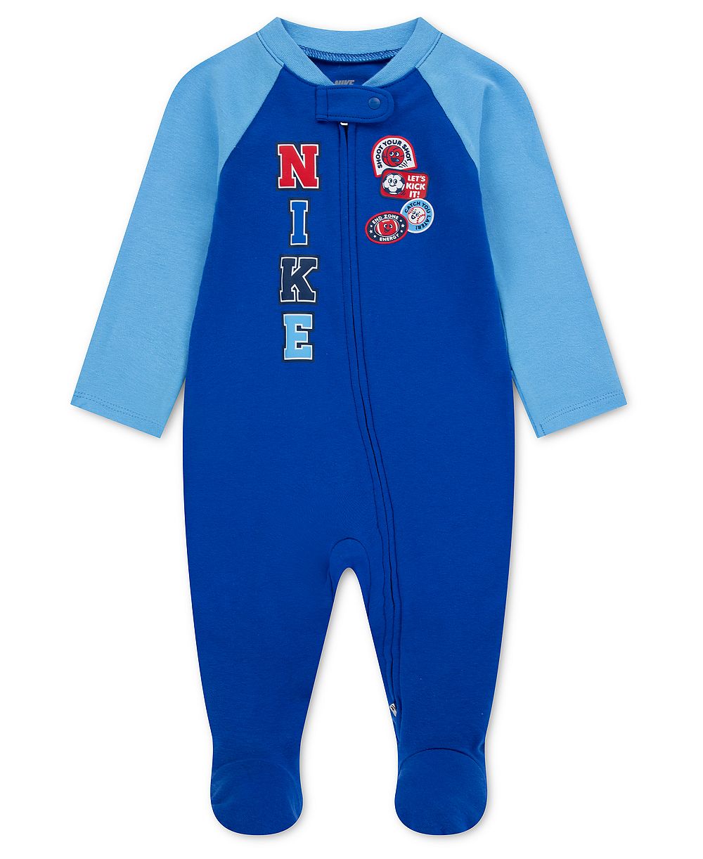Nike Sportswear Baby Boys' Cotton Footed Coverall