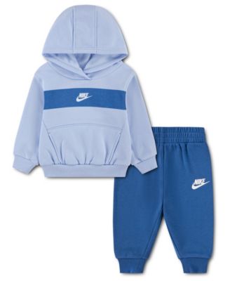 Nike Baby Boys' Sportswear Colorblock Hoodie and Jogger Pants, 2-Piece Set