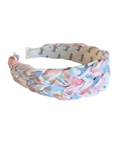 Headbands of Hope Женский плетеный ободок Blushing