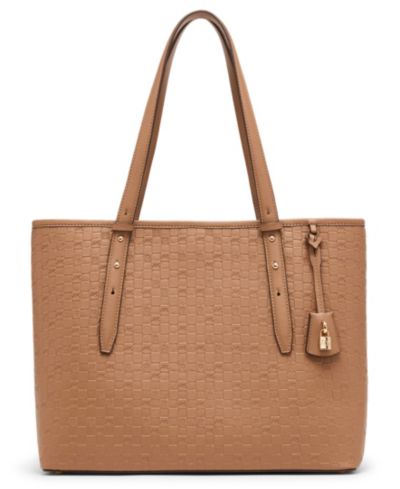 Anne Klein средняя сумка-тоут с тиснением