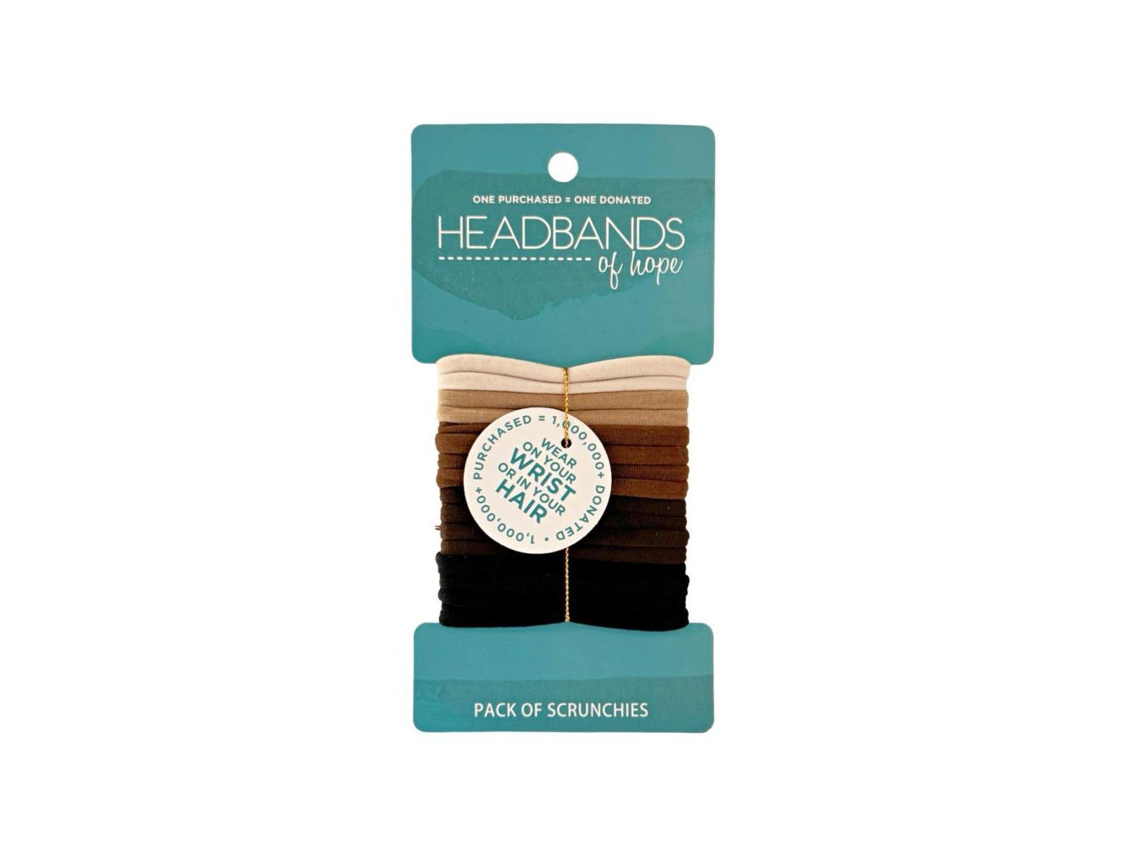 Набор резинок для волос Headbands of Hope из нейлона для женщин, 16 шт