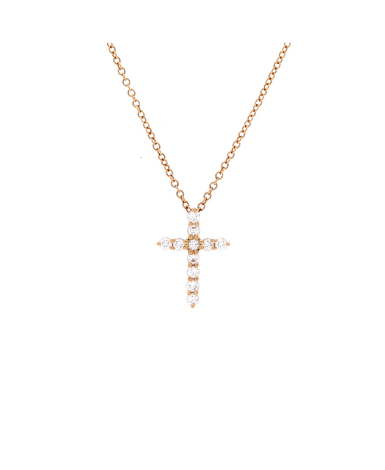 Подвеска Tiffany & Co Cross Pendant Necklace (б/у)