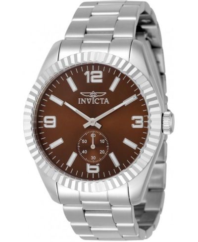 Invicta Мужские кварцевые многофункциональные часы Specialty с медным циферблатом