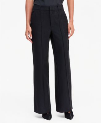 I.N.C. International Concepts Women's Sequin Pinstripe High-Waist Wide-Leg Pants, Macy's Exclusive