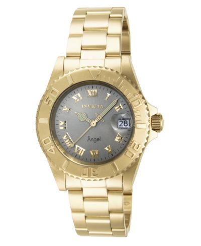 Женские часы Invicta 14366 Angel Quartz с светло-серым циферблатом