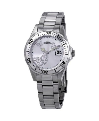 Мужские часы Invicta Men's 12503 Angel Quartz 3 Hand Metallic Dial