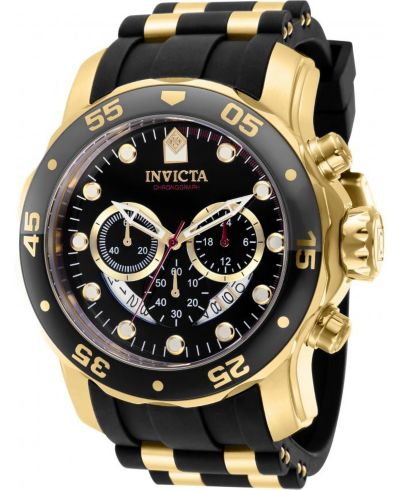 Мужские Invicta 37228 Pro Diver Quartz Chronograph Dial Watch