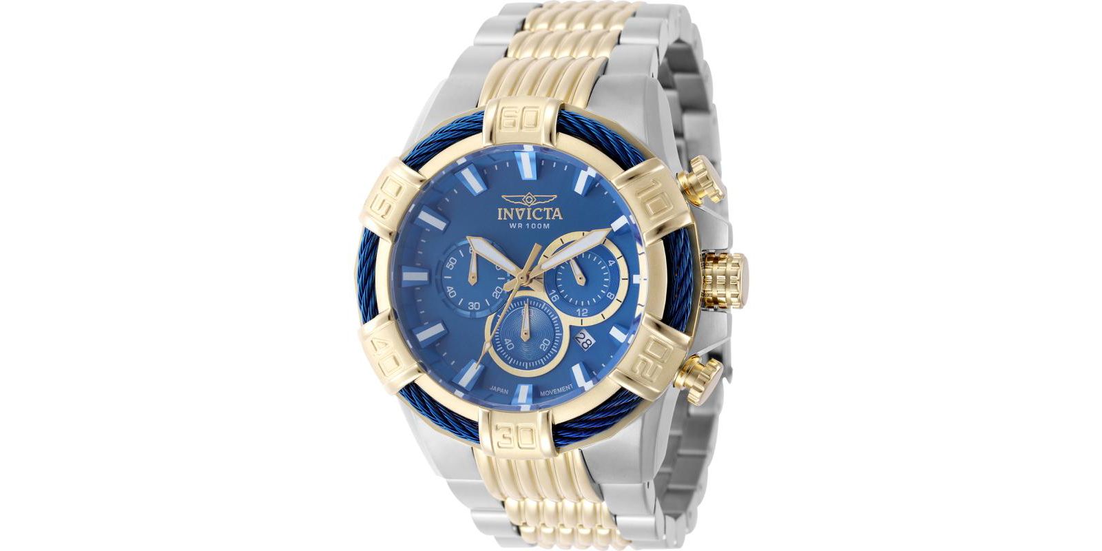 Invicta Men's 49903 Bolt Quartz VD53 Brass Dial Watch