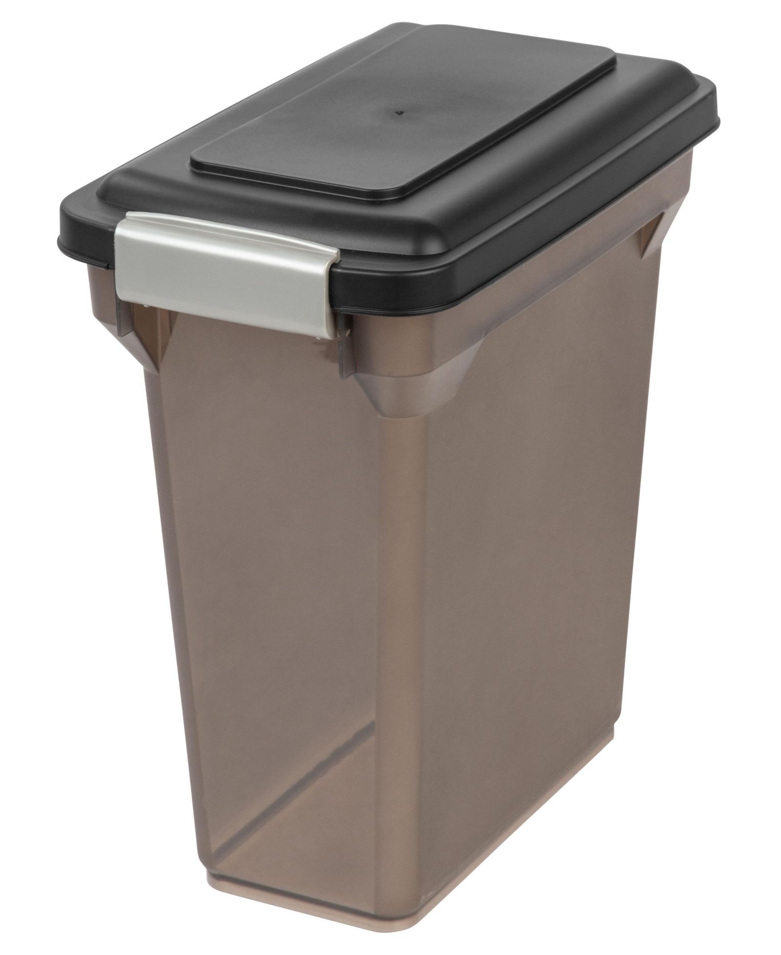 Контейнер для хранения корма домашних животных IRIS Airtight, 13 Lbs / 15 Qt, Smoke