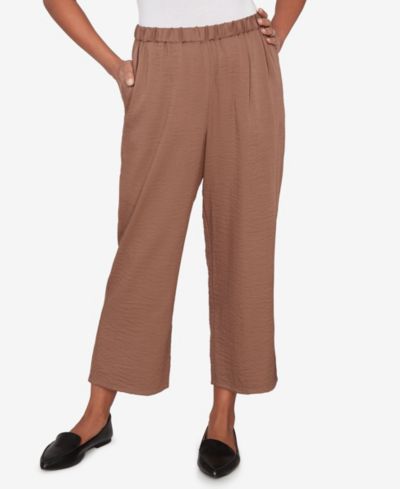 Женские брюки Alfred Dunner Women's Spice Market Wide-Leg Pull-On Ankle
