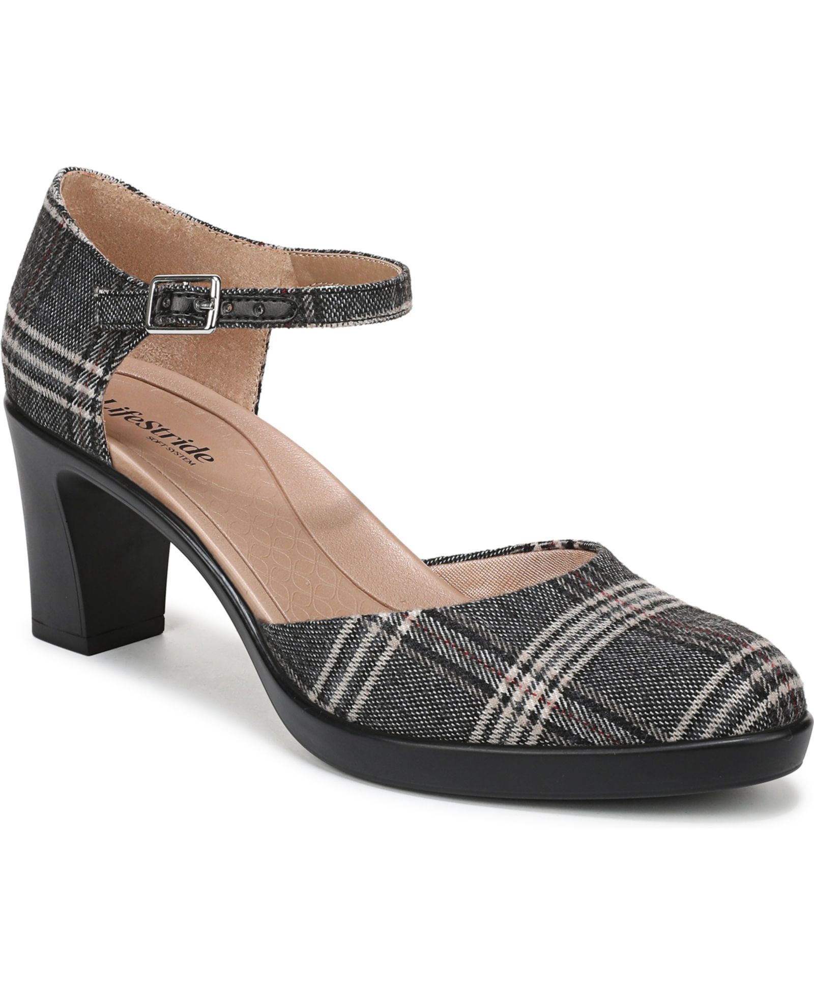 LifeStride Women's Effortless 2 Block Heel Pumps