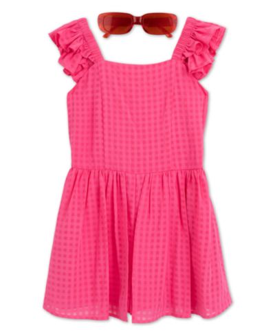 Speechless Женское платье с рюшками на рукавах и солнцезащитными очками