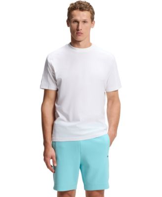 Мужская футболка BOSS by Hugo Boss Stretch-Cotton Regular-Fit Jacquard Tape