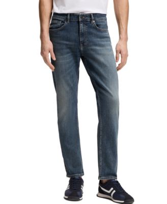BOSS by Hugo Boss Мужские джинсы Slim-Fit из смеси хлопка и эластана