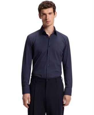 BOSS by Hugo Boss Мужская приталенная рубашка