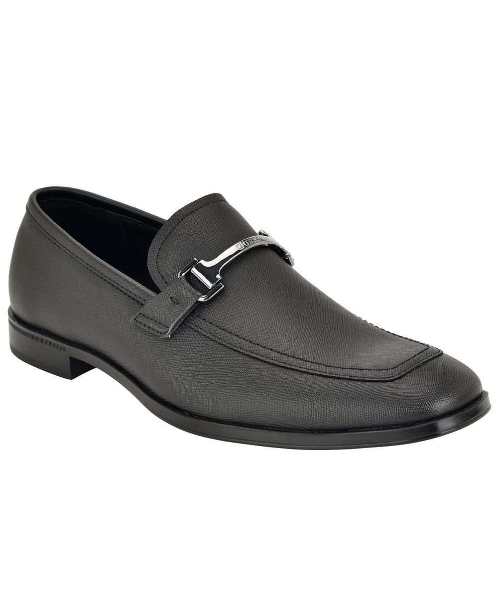 GUESS Men's Hikken Dress Slip-On Bit Loafers