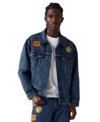 Levi's® Мужская куртка-тракер с подкладкой из шерпы Parade