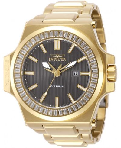 Мужские наручные часы Invicta 49137 Akula Quartz PC32 с металлическим циферблатом