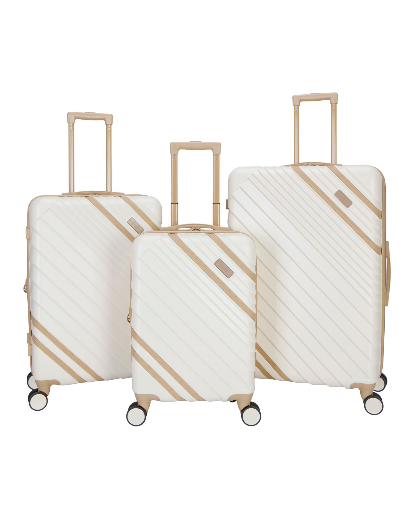 Набор чемоданов Jessica Simpson Lorelai 3 Piece Hardside Spinner Luggage