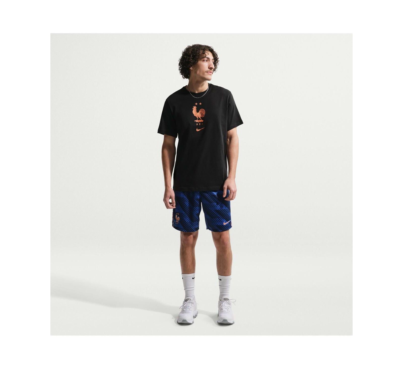 Nike Men's Black France National Team Crest T-Shirt