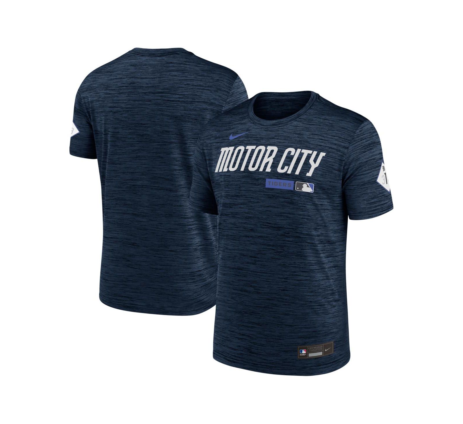 Мужская футболка Nike Detroit Tigers Authentic Collection City Connect Velocity Dri-FIT